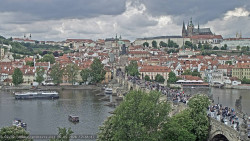 Pražský hrad, Karlův most, Vltava