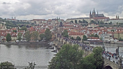 Pražský hrad, Karlův most, Vltava