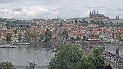 Pražský hrad, Karlův most, Vltava