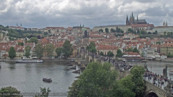 Pražský hrad, Karlův most, Vltava