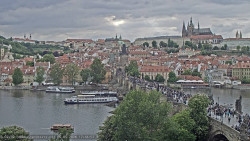 Pražský hrad, Karlův most, Vltava