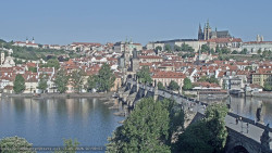 Pražský hrad, Karlův most, Vltava