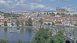 Pražský hrad, Karlův most, Vltava
