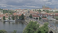 Pražský hrad, Karlův most, Vltava