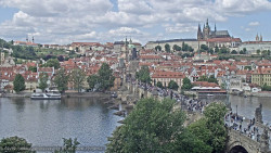 Pražský hrad, Karlův most, Vltava