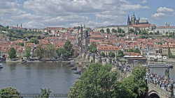 Pražský hrad, Karlův most, Vltava