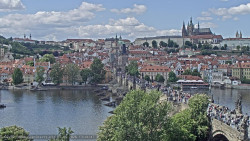 Pražský hrad, Karlův most, Vltava