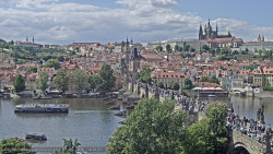 Pražský hrad, Karlův most, Vltava