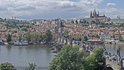 Pražský hrad, Karlův most, Vltava