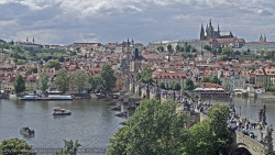 Pražský hrad, Karlův most, Vltava