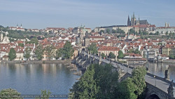 Pražský hrad, Karlův most, Vltava