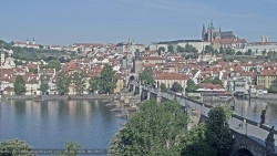 Pražský hrad, Karlův most, Vltava