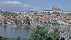 Pražský hrad, Karlův most, Vltava