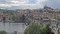 Pražský hrad, Karlův most, Vltava