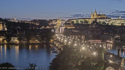 Pražský hrad, Karlův most, Vltava