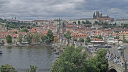 Pražský hrad, Karlův most, Vltava
