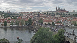 Pražský hrad, Karlův most, Vltava