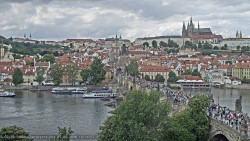 Pražský hrad, Karlův most, Vltava