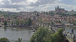 Pražský hrad, Karlův most, Vltava