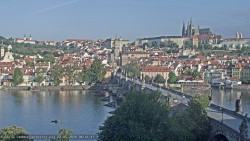 Pražský hrad, Karlův most, Vltava