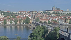 Pražský hrad, Karlův most, Vltava