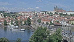 Pražský hrad, Karlův most, Vltava