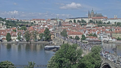 Pražský hrad, Karlův most, Vltava