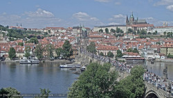 Pražský hrad, Karlův most, Vltava