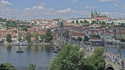 Pražský hrad, Karlův most, Vltava