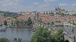 Pražský hrad, Karlův most, Vltava