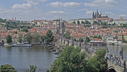 Pražský hrad, Karlův most, Vltava