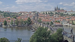 Pražský hrad, Karlův most, Vltava