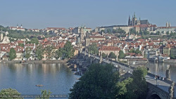 Pražský hrad, Karlův most, Vltava