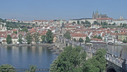 Pražský hrad, Karlův most, Vltava