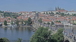 Pražský hrad, Karlův most, Vltava
