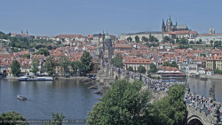 Pražský hrad, Karlův most, Vltava