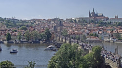 Pražský hrad, Karlův most, Vltava