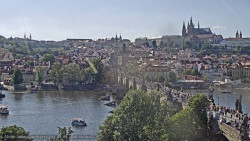 Pražský hrad, Karlův most, Vltava