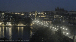 Pražský hrad, Karlův most, Vltava