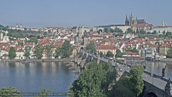 Pražský hrad, Karlův most, Vltava