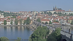 Pražský hrad, Karlův most, Vltava