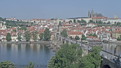 Pražský hrad, Karlův most, Vltava