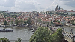 Pražský hrad, Karlův most, Vltava