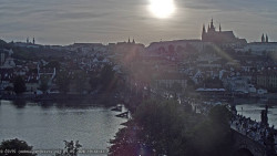 Pražský hrad, Karlův most, Vltava
