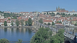Pražský hrad, Karlův most, Vltava