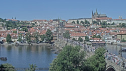Pražský hrad, Karlův most, Vltava