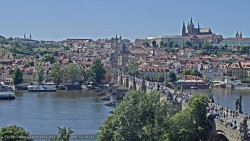 Pražský hrad, Karlův most, Vltava