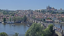 Pražský hrad, Karlův most, Vltava