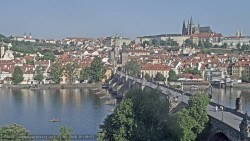 Pražský hrad, Karlův most, Vltava