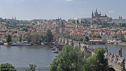 Pražský hrad, Karlův most, Vltava